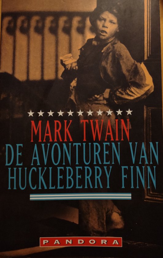 Kaft van De Avonturen Van Huckleberry Finn