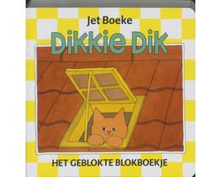 Kaft van Dikkie Dik - Het geblokte blokboekje