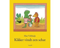 Kaft van Kikker vindt een schat