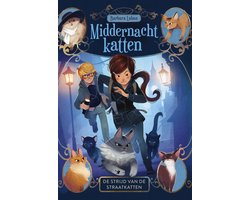 Kaft van Middernachtkatten - De strijd van de straatkatten