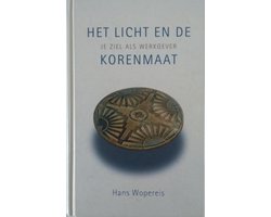 Kaft van Het licht en de korenmaat