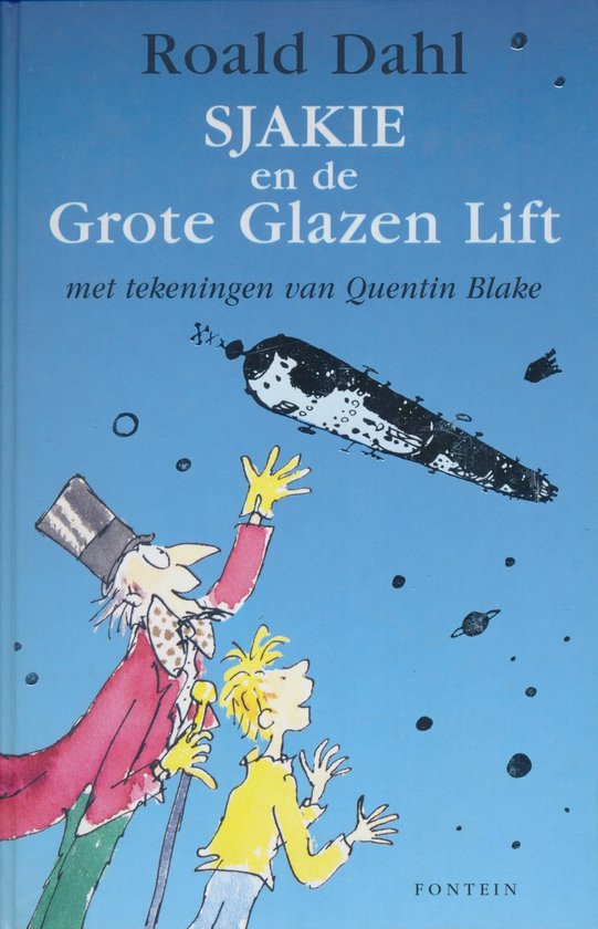 Kaft van Sjakie En De Grote Glazen Lift