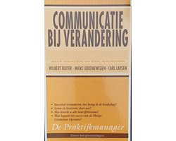 Kaft van Communicatie bij verandering (de praktijkmanager)