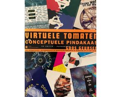 Kaft van Virtuele Tomaten Concept Pindakaas