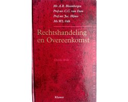 Kaft van Rechtshandeling en Overeenkomst