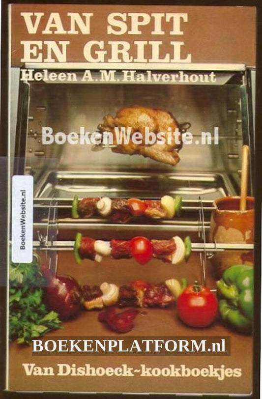 Kaft van Van spit en grill