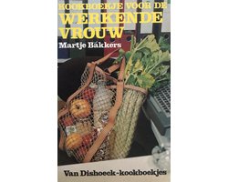 Kaft van Kookboekje voor de werkende vrouw