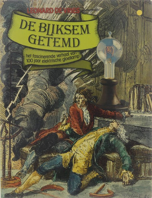 Kaft van De bliksem getemd: het fascinerende verhaal van 100 jaar elektrische gloeilamp