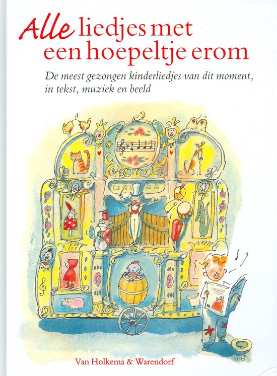 Kaft van Alle liedjes met een hoepeltje erom