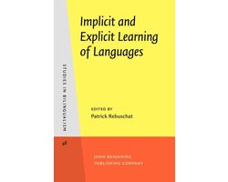 Kaft van Implicit and Explicit Learning of Languages