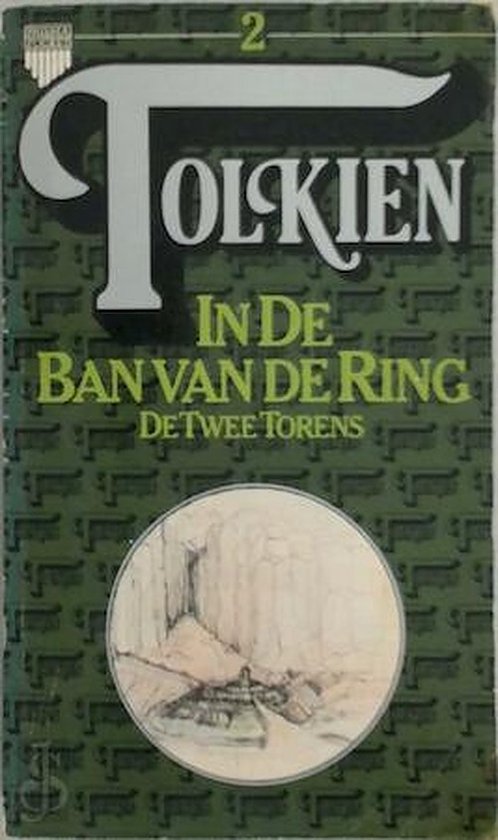 Kaft van In de ban van de ring II. De twee torens | J. R. R. Tolkien