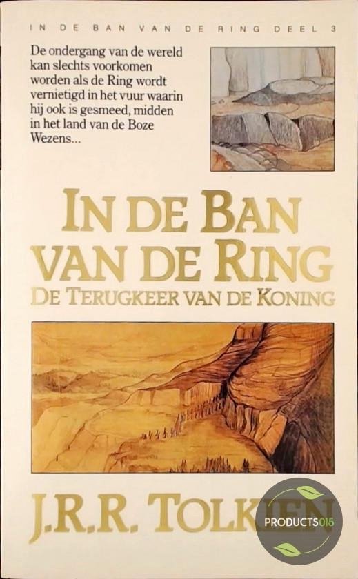 Kaft van In de ban van de ring 3 - De terugkeer van de koning