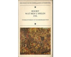 Kaft van Hoort wat men u spelen zal