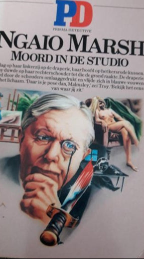 Kaft van Moord in de studio