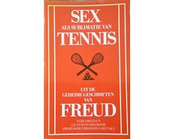 Kaft van Sex als sublimatie van tennis