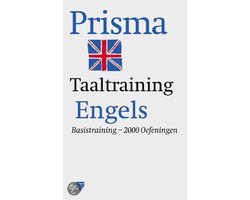 Kaft van Prisma Taaltraining Engels