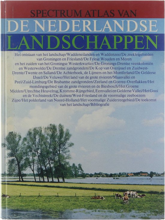 Kaft van Spectrum atlas van de nederlandse landschappen