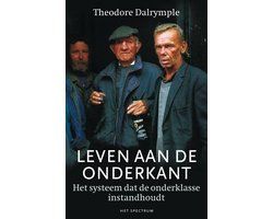 Kaft van Leven aan de onderkant
