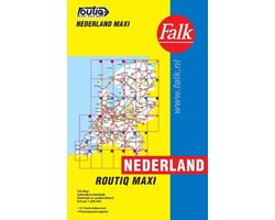 Kaft van Routiq patent wegenkaarten - Routiq Nederland Maxi Tab Map