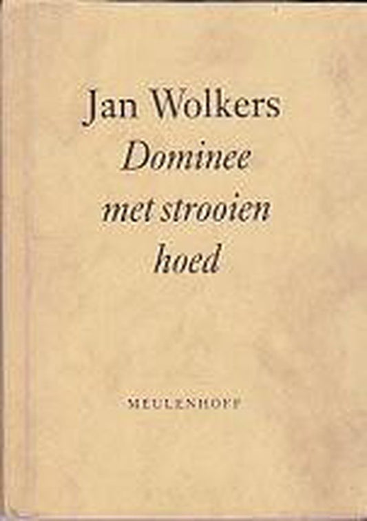 Kaft van Dominee met strooien hoed