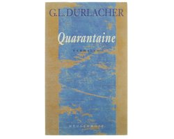 Kaft van Quarantaine - G.L. Durlacher