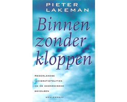 Kaft van Binnen zonder kloppen. de nede
