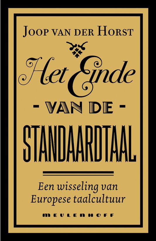 Kaft van Het einde van de standaardtaal