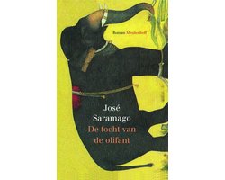 Kaft van De tocht van de olifant - José Saramago