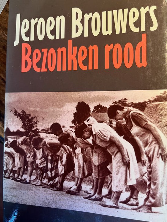 Kaft van Bezonken rood