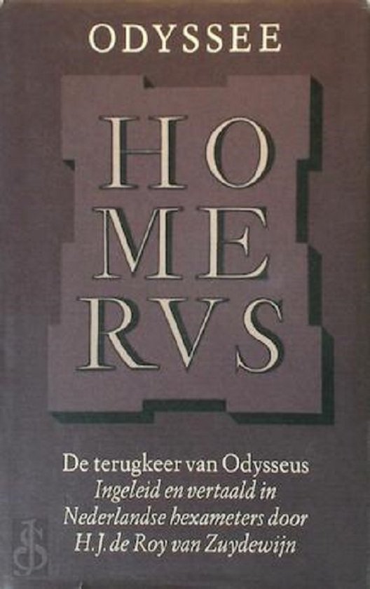 Kaft van Odyssee Terugkeer Van Odysseus