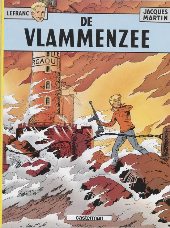 Kaft van Lefranc 2 - De vlammenzee