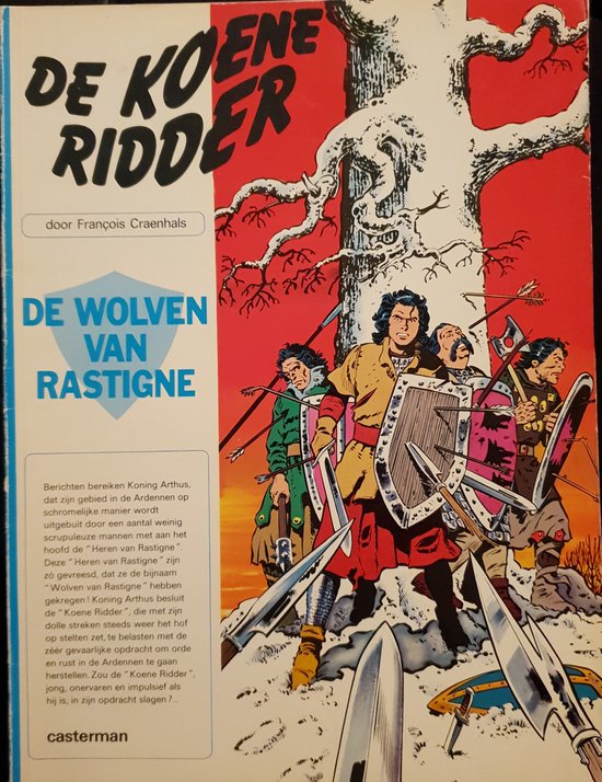 Kaft van Koene Ridder 2 - De wolven van Rastigne