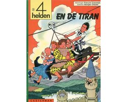 Kaft van Vier helden en de tiran