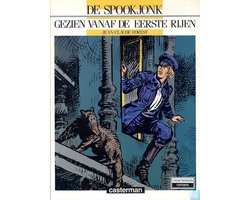 Kaft van De Spookjonk - Gezien vanaf de eerste rijen door Jean-Claude Forest uitgave Casterman