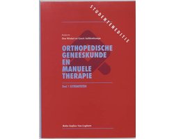 Kaft van Orthopedische geneeskunde en manuele therapie - Orthopedische geneeskunde en manuele therapie 1 extremiteite