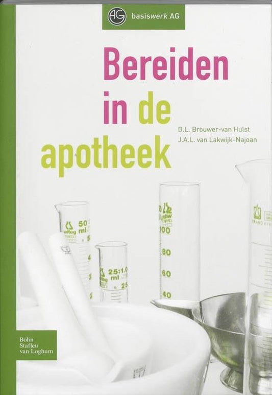 Kaft van Basiswerk AG  -   Bereiden in de apotheek