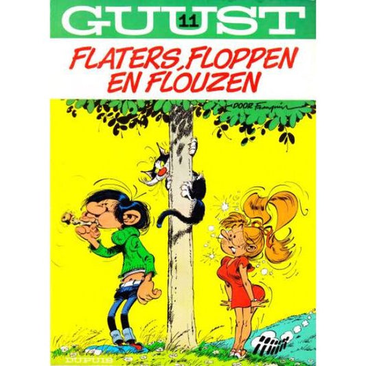 Kaft van Guust Flater - Flaters, floppen en flouzen