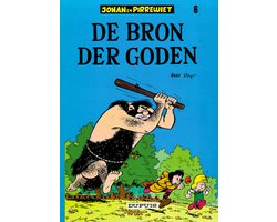 Kaft van Johan en pirrewiet 06. de bron der goden