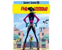 Kaft van Lucky luke 08. phil ijzerdraad