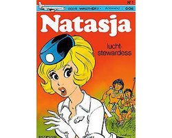 Kaft van Natasja 01. natasja luchtstewardess