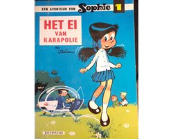 Kaft van Sophie 1 - Het ei van Karapolie