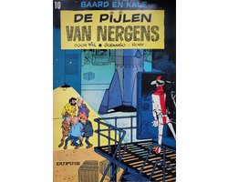 Kaft van Baard en Kale no 10 - De pijlen van nergens (uitgeverij Dupuis)