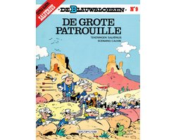 Kaft van De Blauwbloezen 9 - Grote patrouille
