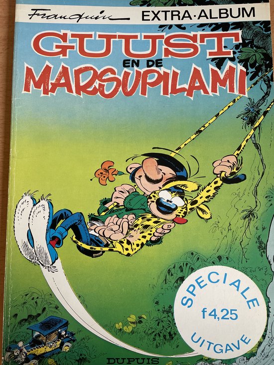 Kaft van Guust en de marsupilami