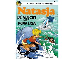 Kaft van Natasja 07. de vlucht met mona lisa