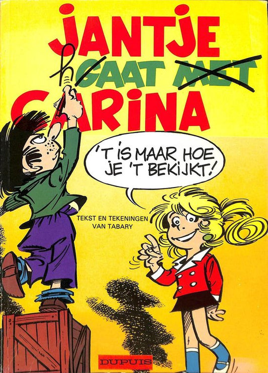 Kaft van Jantje gaat met carina