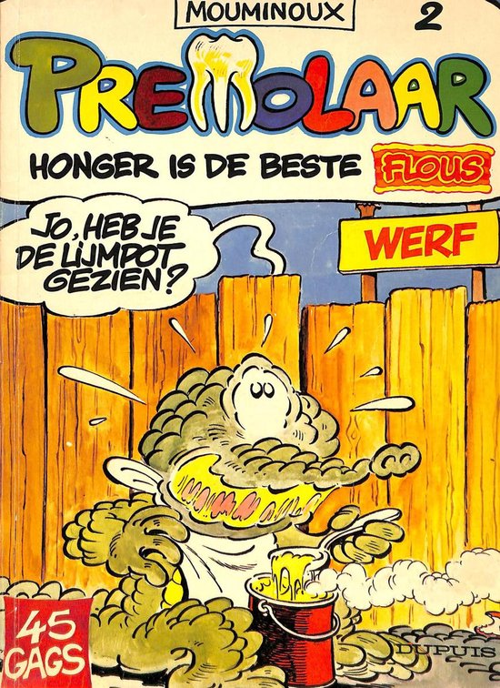 Kaft van Premolaar 2: Honger is de beste flous