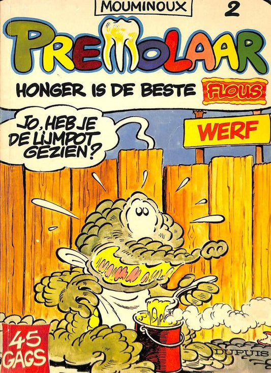 Kaft van Premolaar 2: Honger is de beste flous