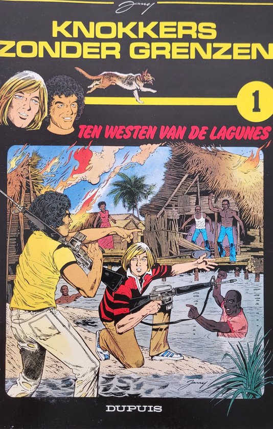 Kaft van Jarry - Ten westen van de lagunes
