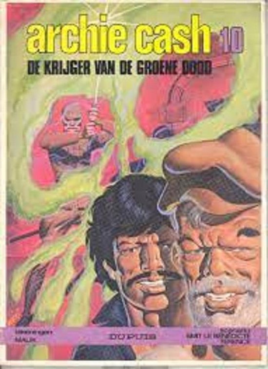 Kaft van De krijger van de groene dood